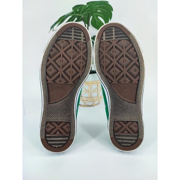 Converse Men's Chuck Taylor Green Canvas Sneakers Size 5 US - Picture 7 of 8